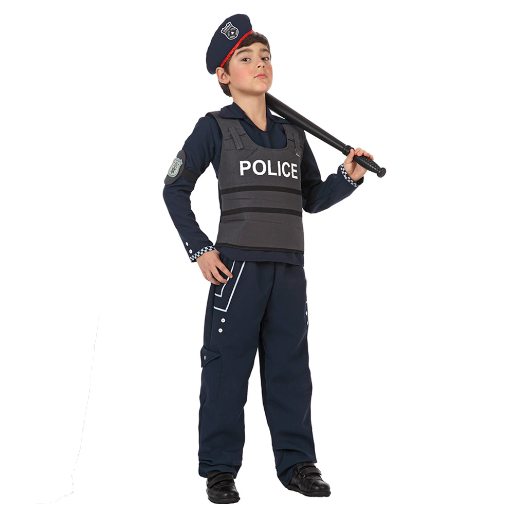 Rezumar Tratamiento Noble Disfraz Policía Infantil 】- ⭐Miles de Fiestas⭐ - 24 H ✓
