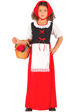 Disfraz Posadera Rojo Infantil