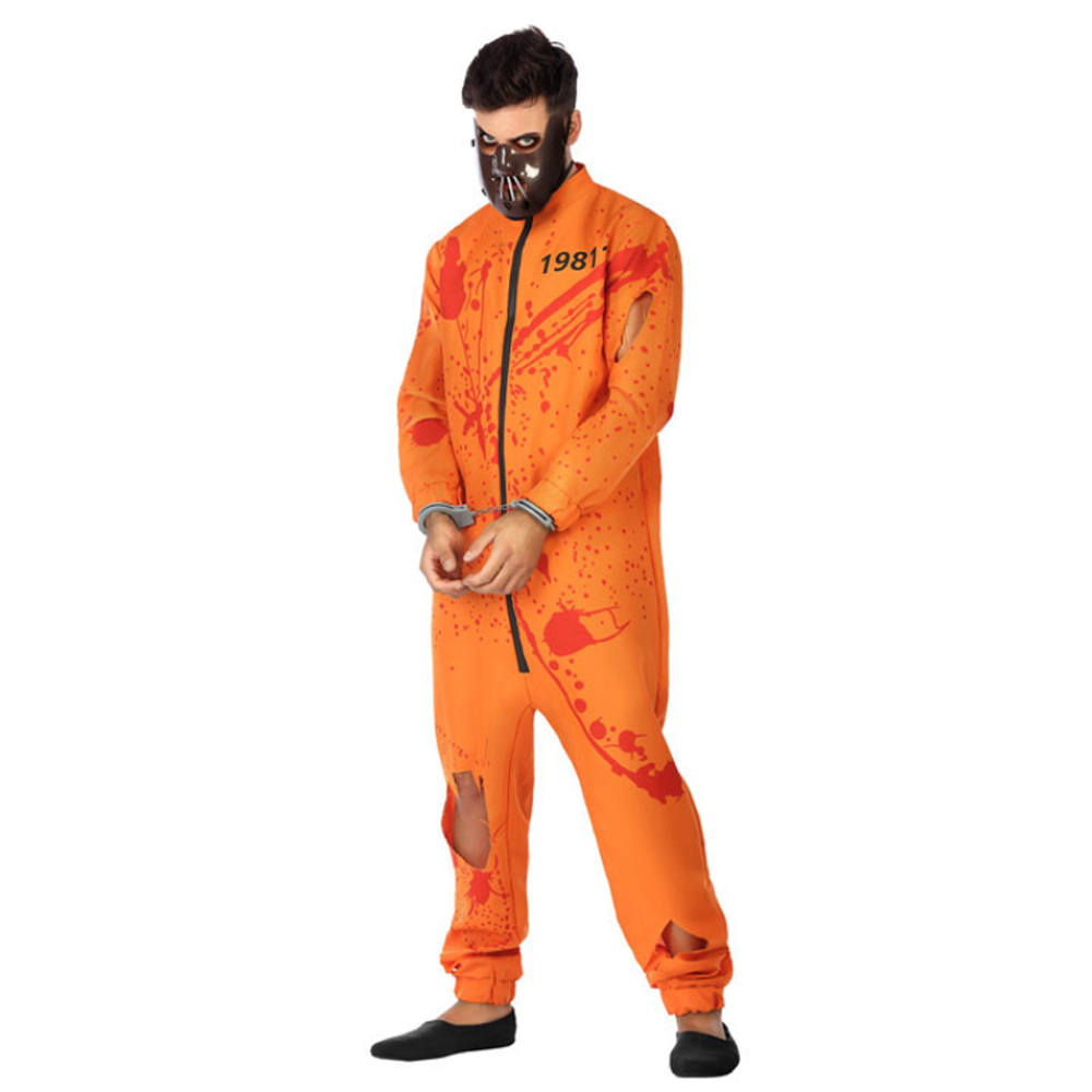 Disfraz preso naranja adulto — Cualquier Disfraz