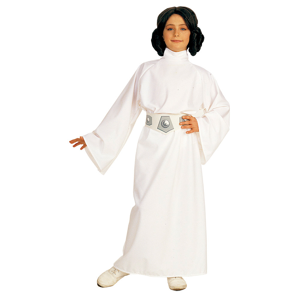 Aprobación descanso Registro Disfraz Princesa Leia Star Wars Deluxe Infantil - Miles de Fiestas
