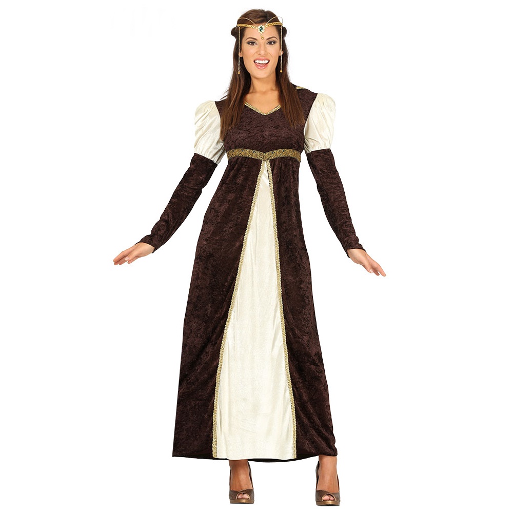 Resplandor Inmundicia Sumergir Disfraz Princesa Medieval Adulto - Comprar Online {Miles de Fiestas}
