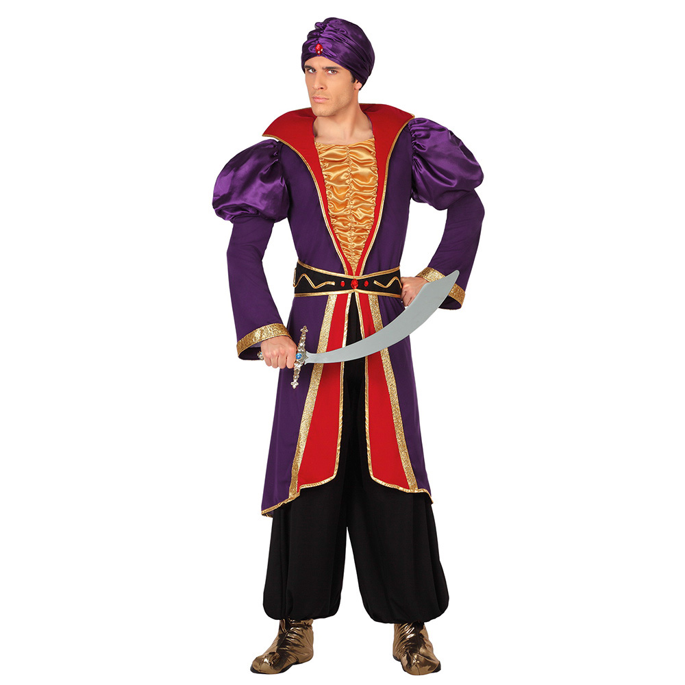 Disfraz Arabe púrpura adulto