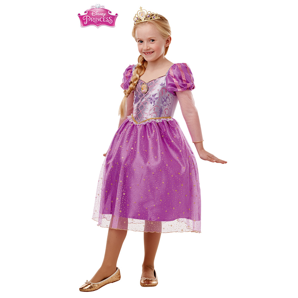 Disfraz Rapunzel Sparkle Deluxe Infantil