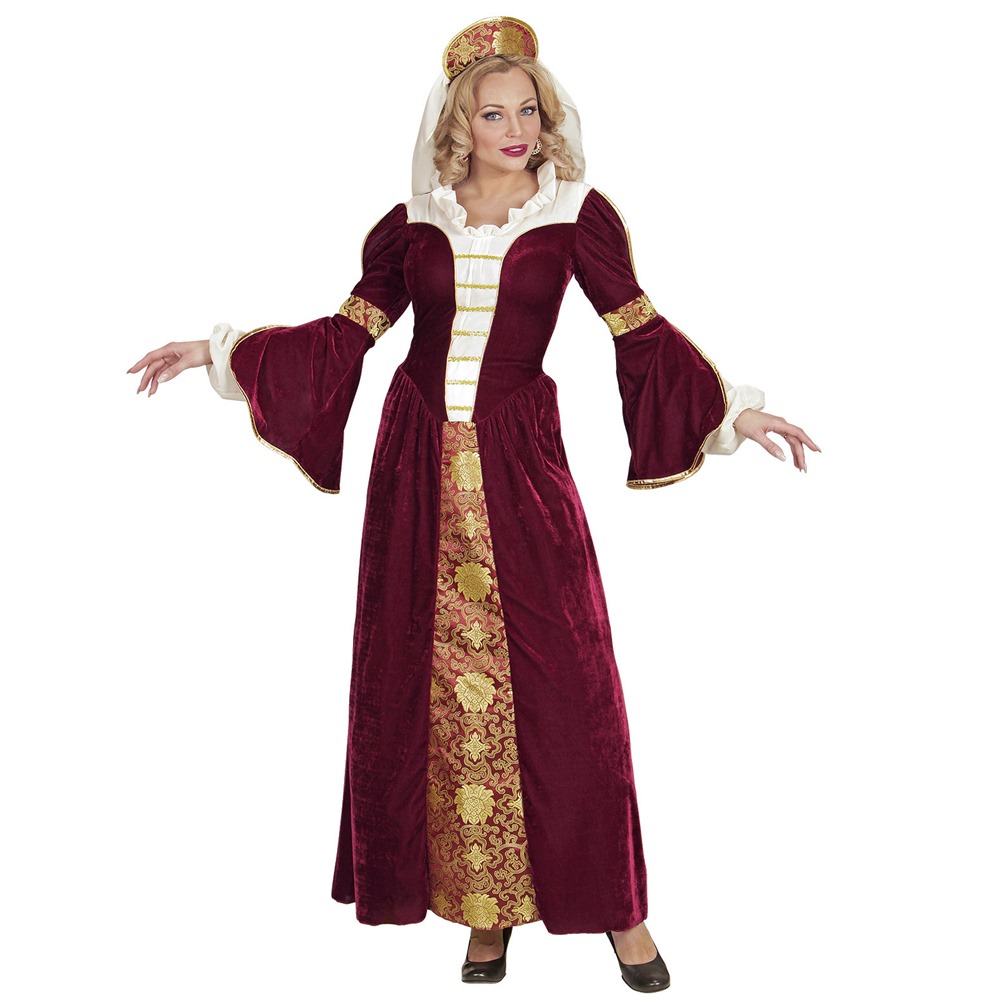 Disfraz Reina Medieval Mujer
