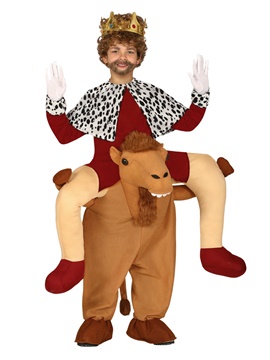 Disfraz Rey Mago con Camello Infantil