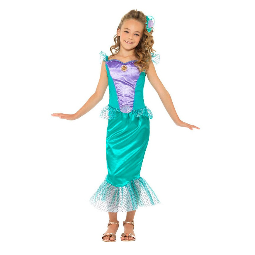 As transfusión Descendencia Disfraz Sirena Deluxe Infantil - ⭐️ Miles de Fiestas ⭐️