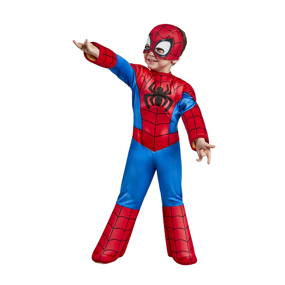 champú Elegancia Cerebro Disfraz Spiderman Classic Infantil - Comprar Online {Miles de Fiestas}