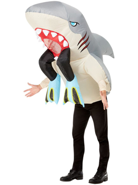 Disfraz Tiburón y Buceador Hinchable Adulto