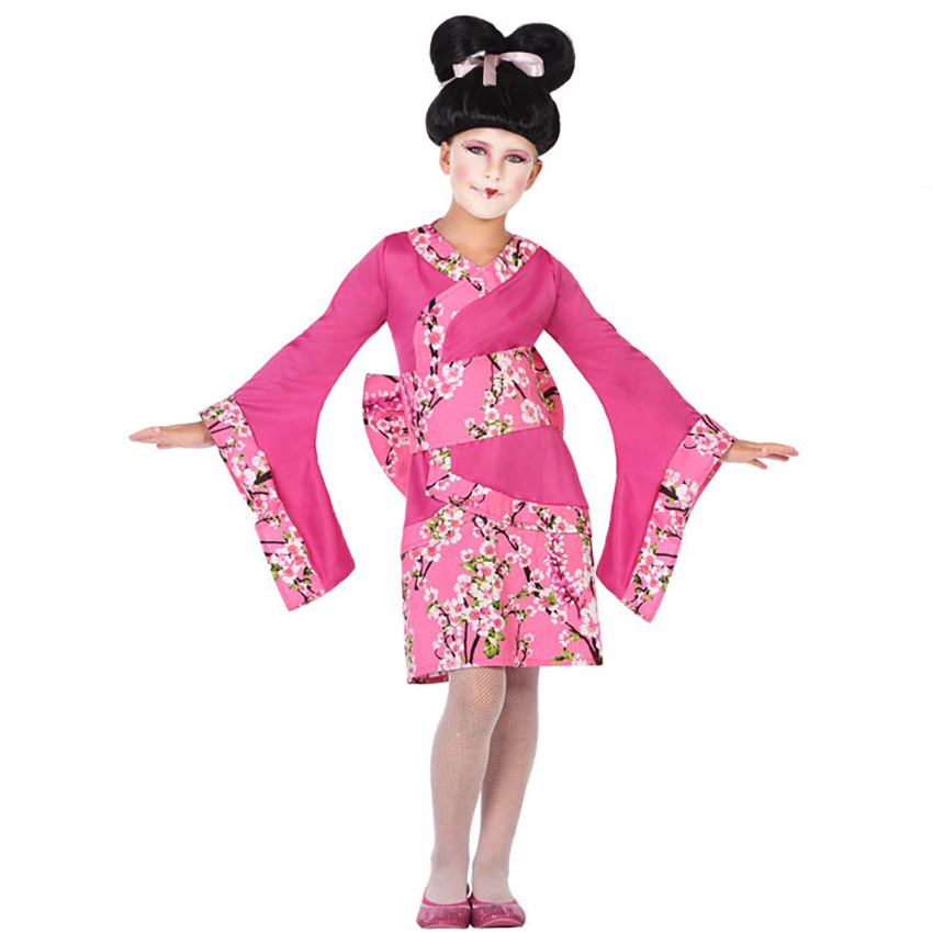 Disfraz Geisha Rosa Infantil