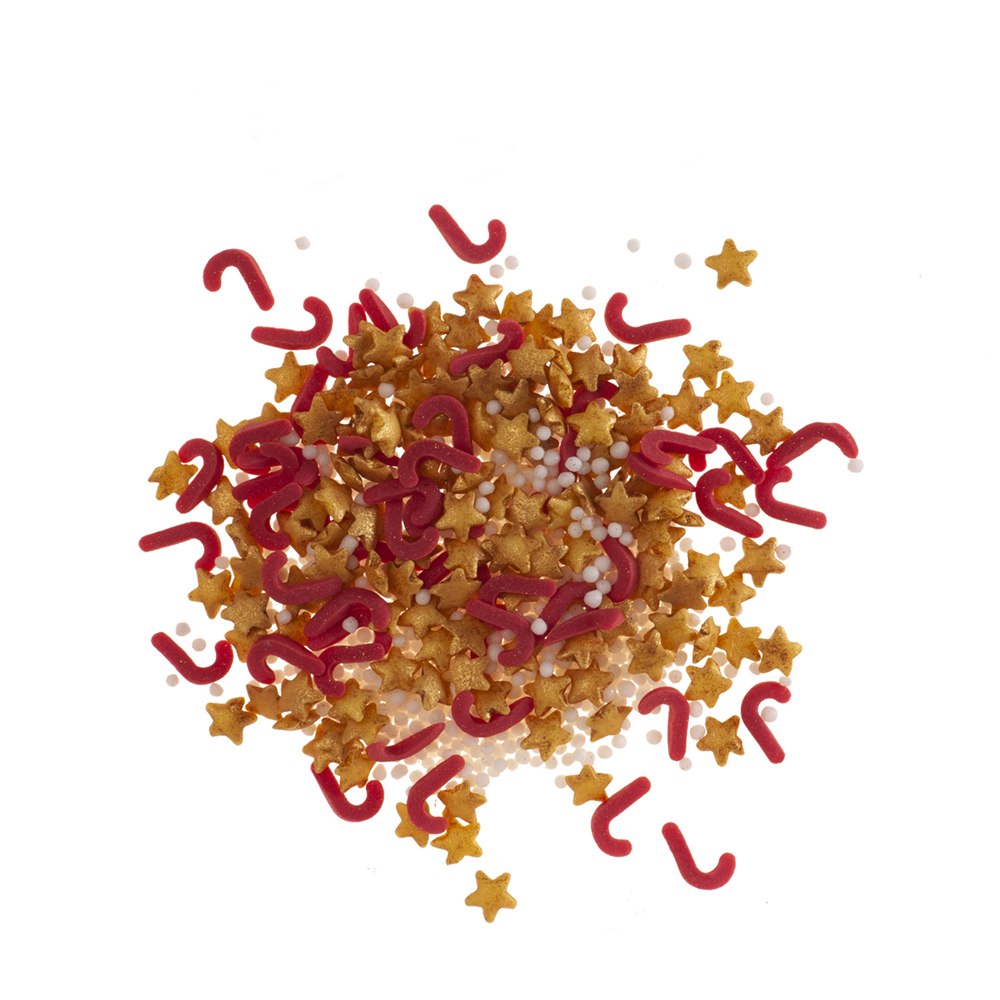 Estrellas Doradas y bastones de Azúcar 