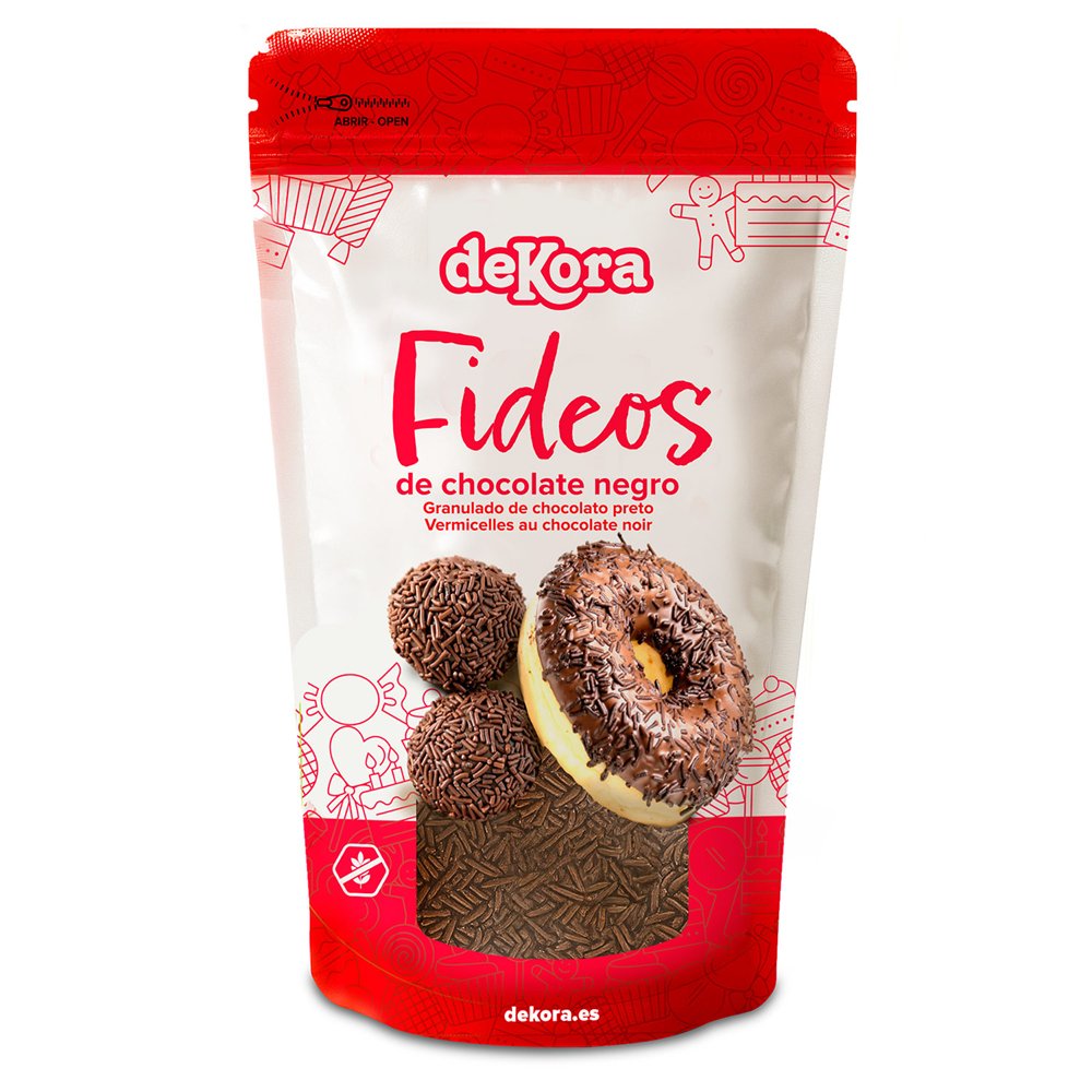 Fideos de Chocolate Negro 100 gr