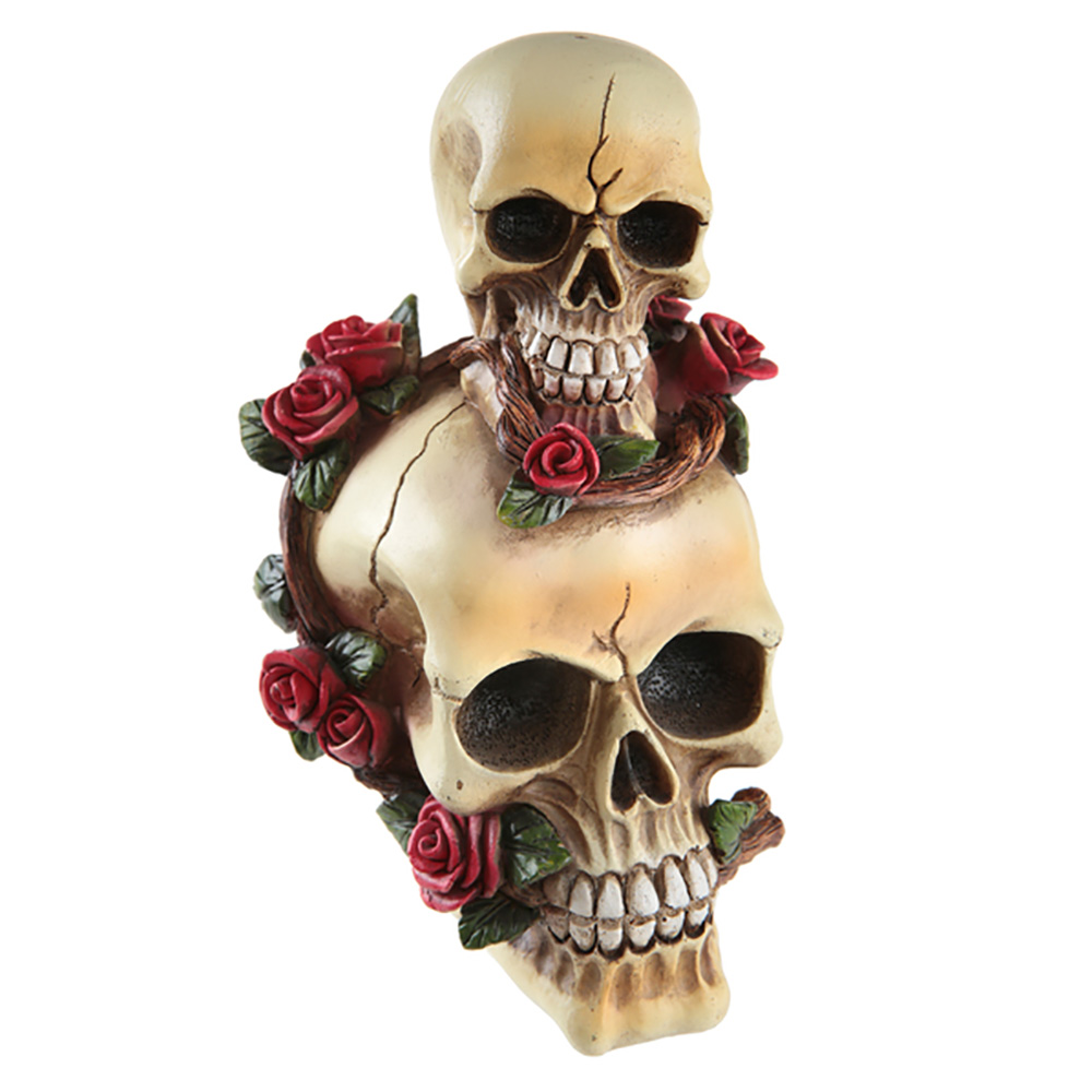 ▷ Figura Decorativa Calaveras y Rosas - Envíos en 24 H ✓