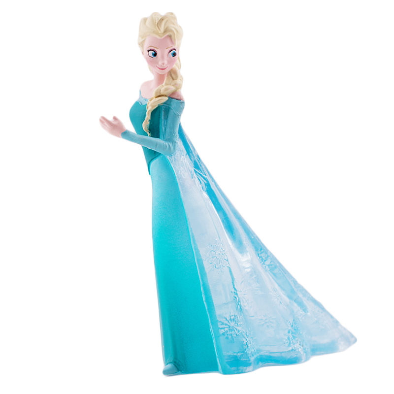 Figura para tarta Frozen Elsa 10cm - Miles de Fiestas