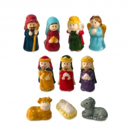 Figuritas Roscón de Reyes Belén 10 Ud