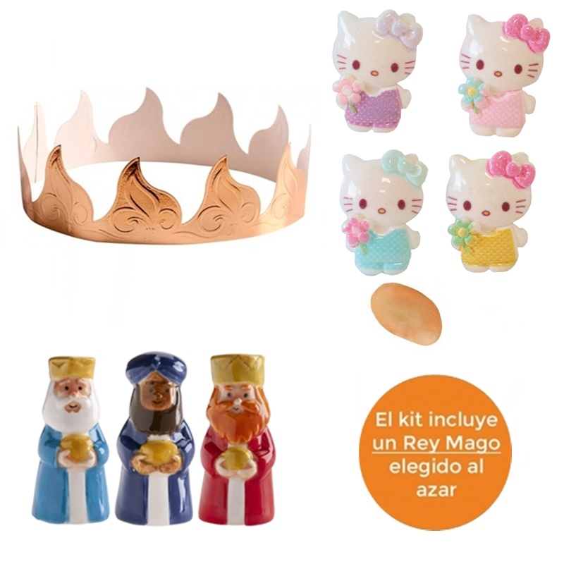 Figuritas para roscón de reyes Hello Kitty