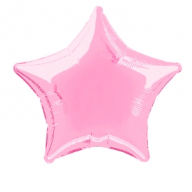 Globo Estrella Rosa 50 cm