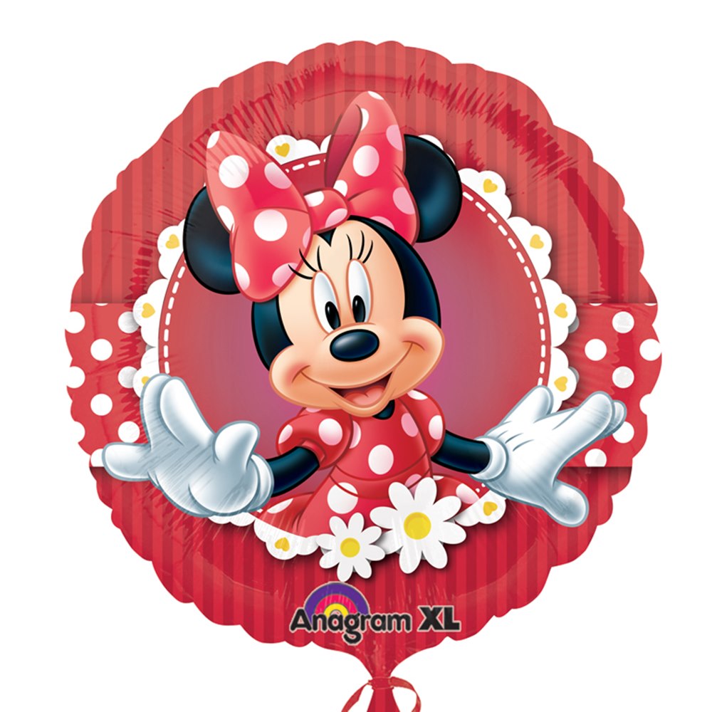 Globo Disney Minnie Feliz Cumpleaños 17 43cm - Dulcería 17