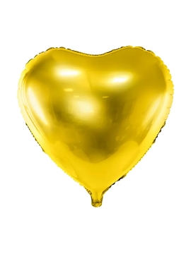 Globo Corazón Oro 44 cm