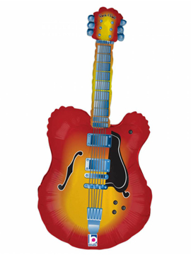 Globo Foil Guitarra Eléctrica 109 cm