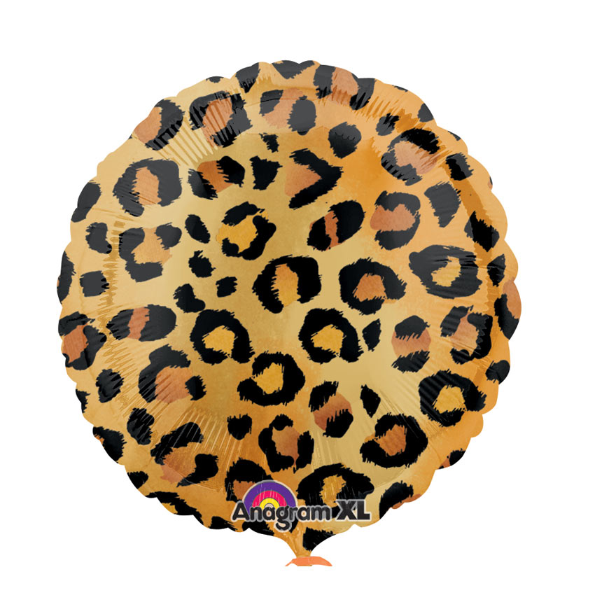 Globo Foil Leopardo 42 cm