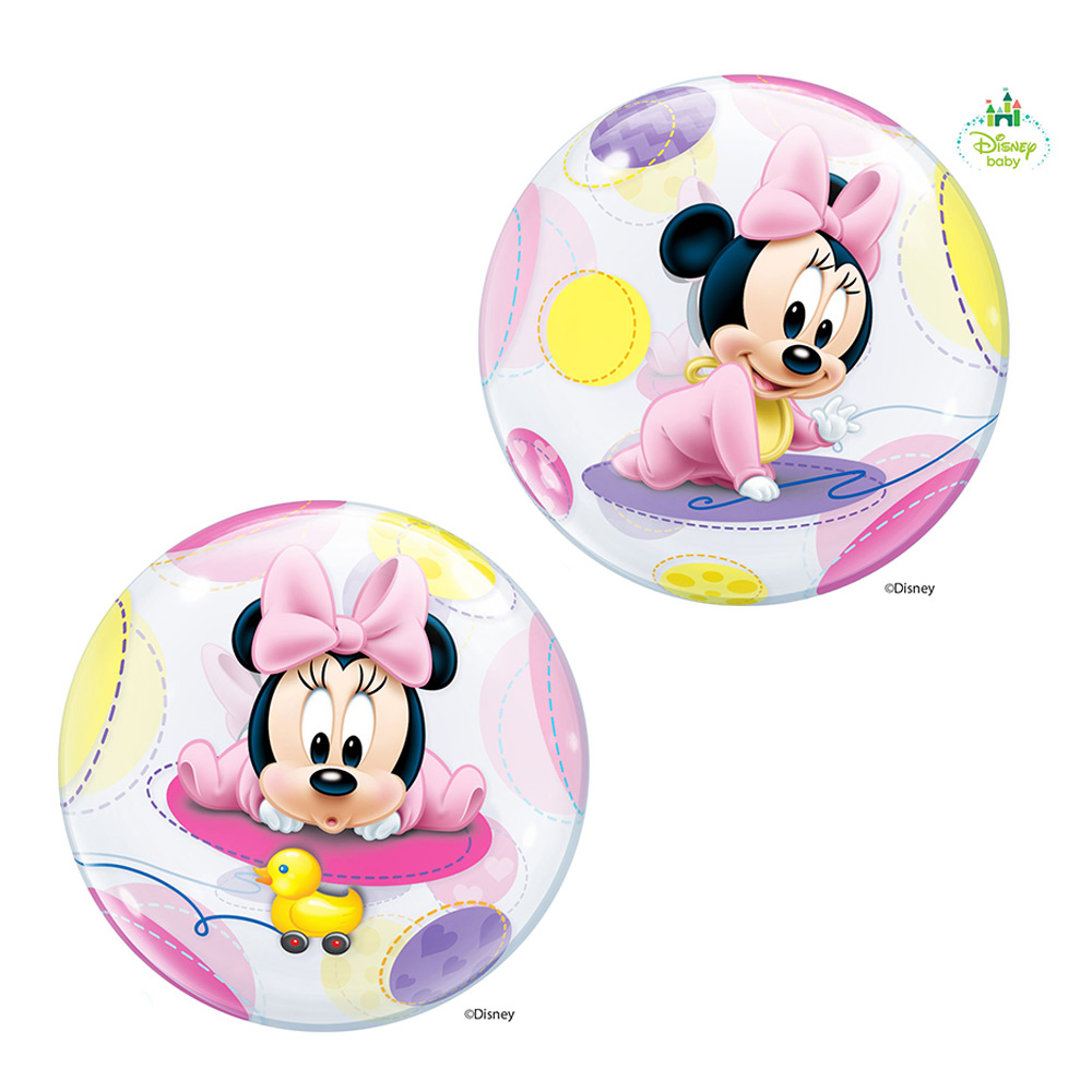 ▷ Globo 2 Caras Baby Minnie Mouse - ⭐Miles de Fiestas⭐