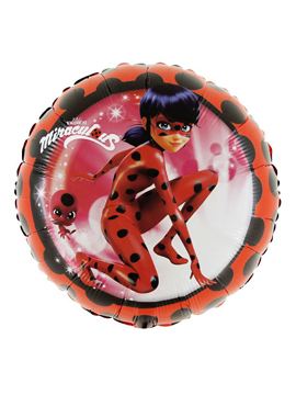 Corona de cumpleaños Ladybug rojo y negro regalo fiesta infantil 