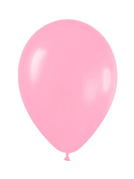 Pack de 50 globos de látex rosa mate