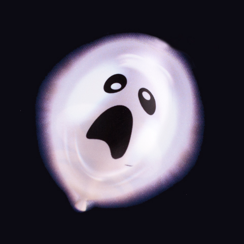 Juego de 5 globos LED Fantasmas