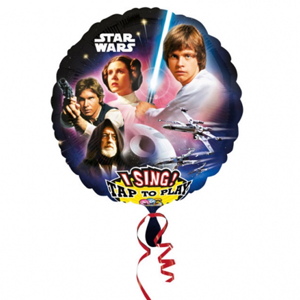 Globo Musical Star Wars 70 cm
