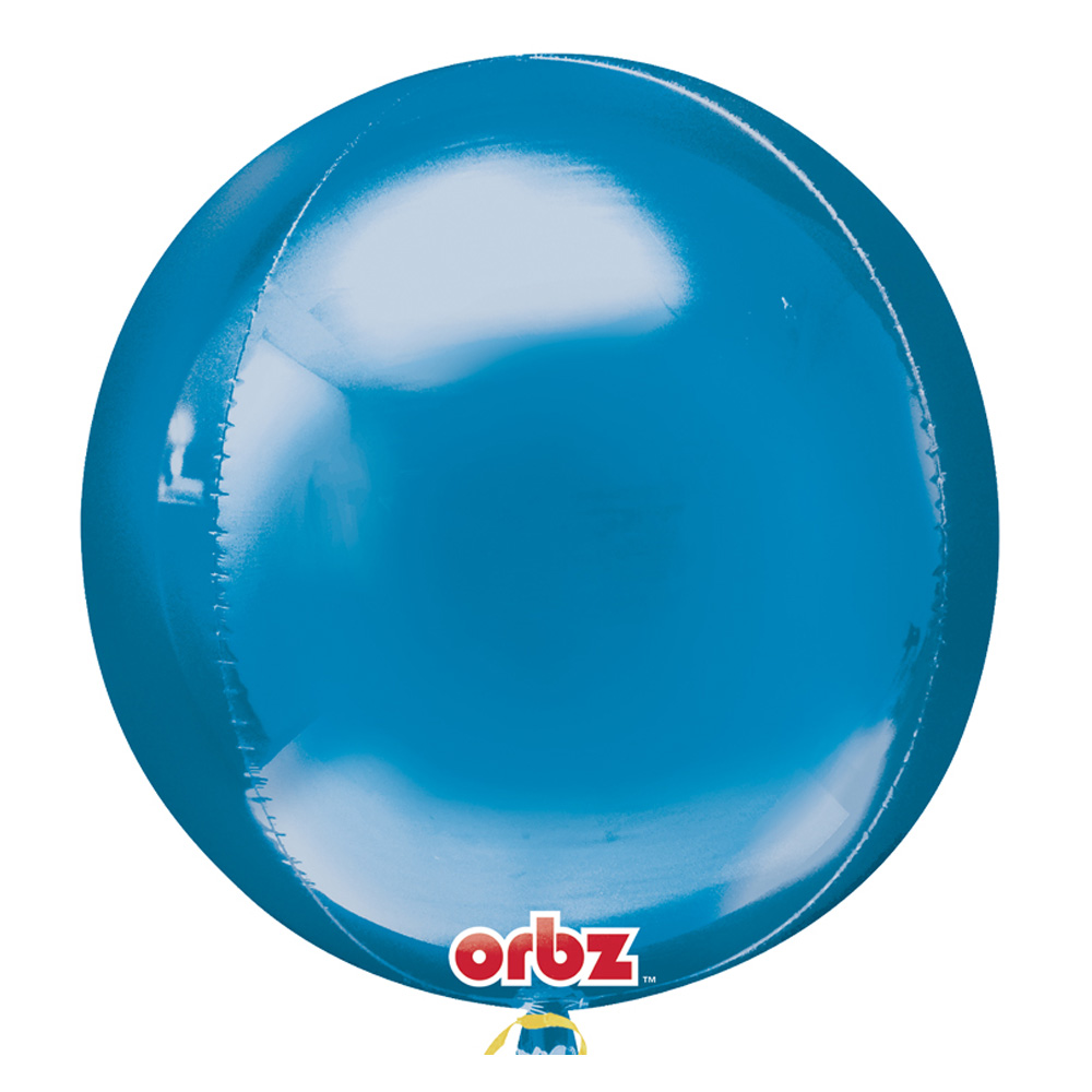 Globo Orbz Azul 40 cm