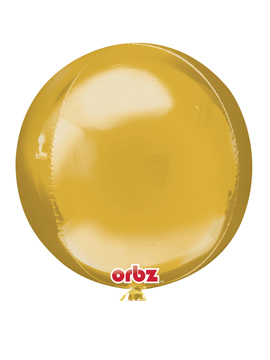 Globo Orbz Oro 40 cm