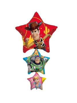 Globo Foil Estrellas Toy Story 90 cm