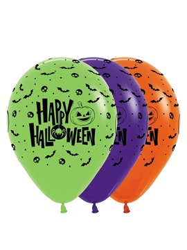 Globos Halloween 12 Unidades