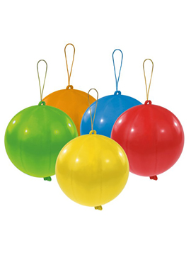 Globos Punchball Colores Surtidos 30 cm 5 ud