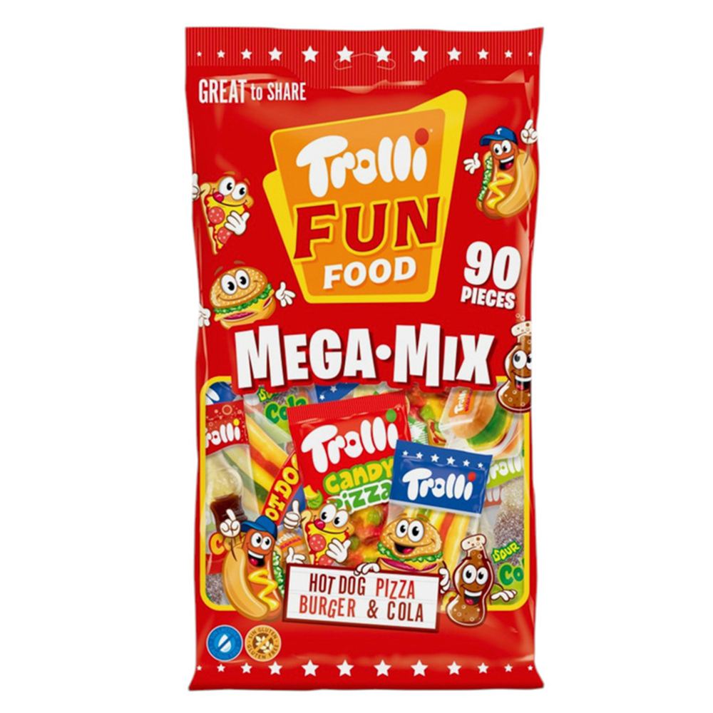 Chuches Envueltas Surtidas Mega Mix 722 gr - Trolli