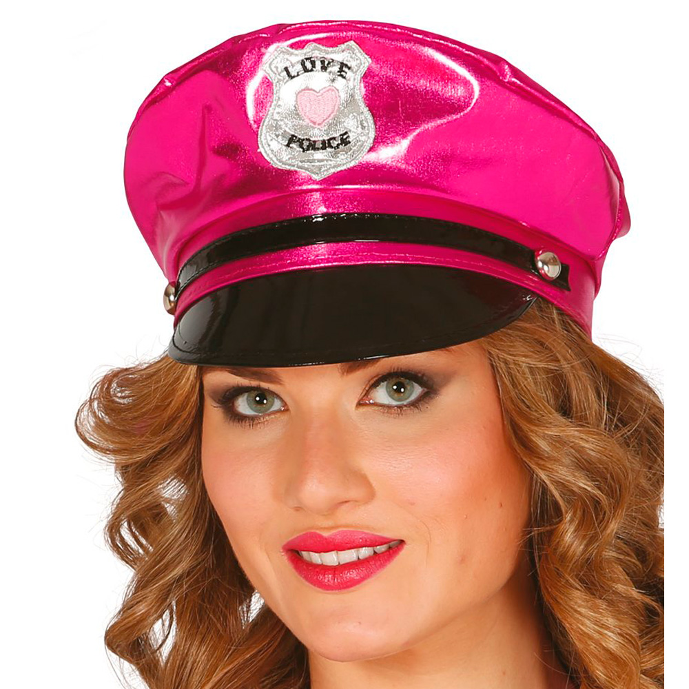 Gorra Policía Rosa Sexy