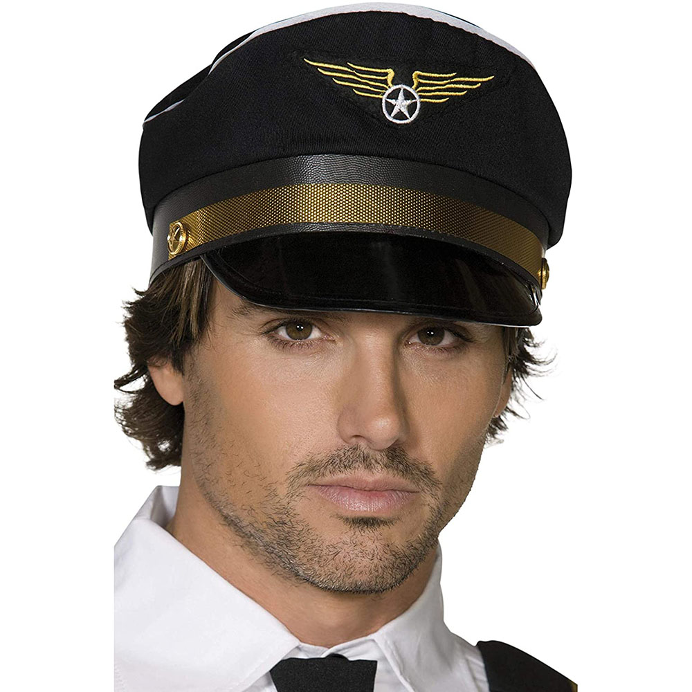 Gorra de Piloto Negra