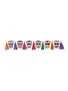 Guirnalda Día de los Muertos 182 cm