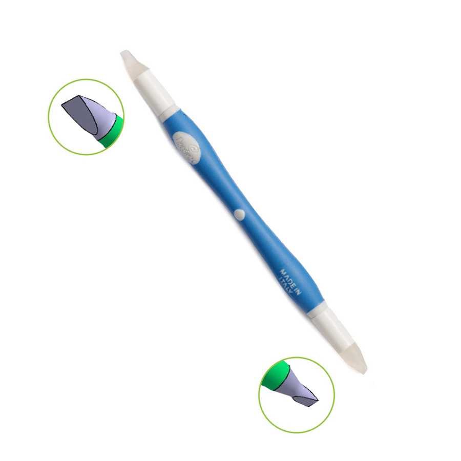 Esteca de Silicona Doble Punta Cincel