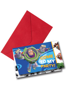 Invitaciones de Cumpleaños Toy Story Disney