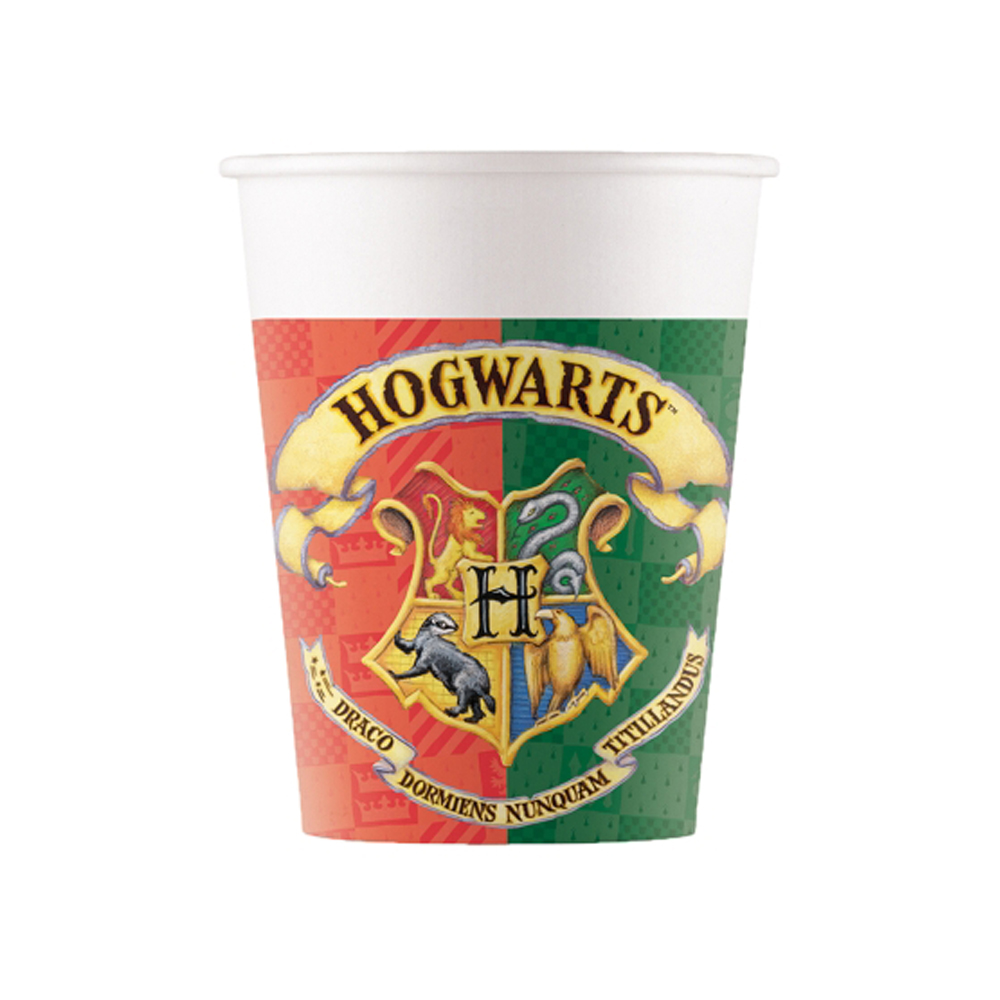 Juego 8 Vasos Harry Potter
