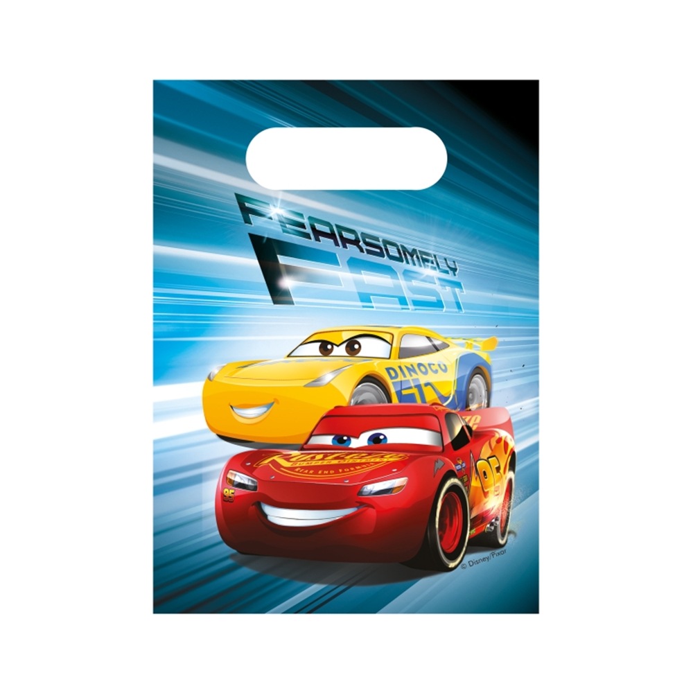 Juego de 4 Bolsas para Chuches Cars