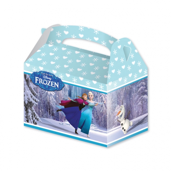 Juego de 4 Cajas para Dulces Frozen Elsa y Anna