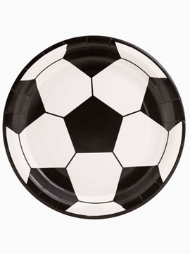 Juego de 6 Platos Fútbol Gol