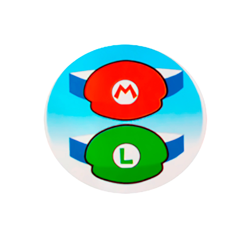 Juego de 8 Viseras Super Mario y Luigi - Miles de Fiestas
