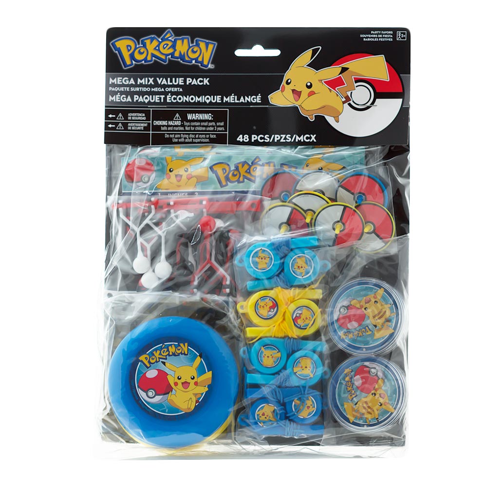 Kit 48 Juguetes Pokémon Para Piñatas