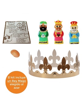 Kit figuras Roscón de Reyes Nº 5 (4 piezas)