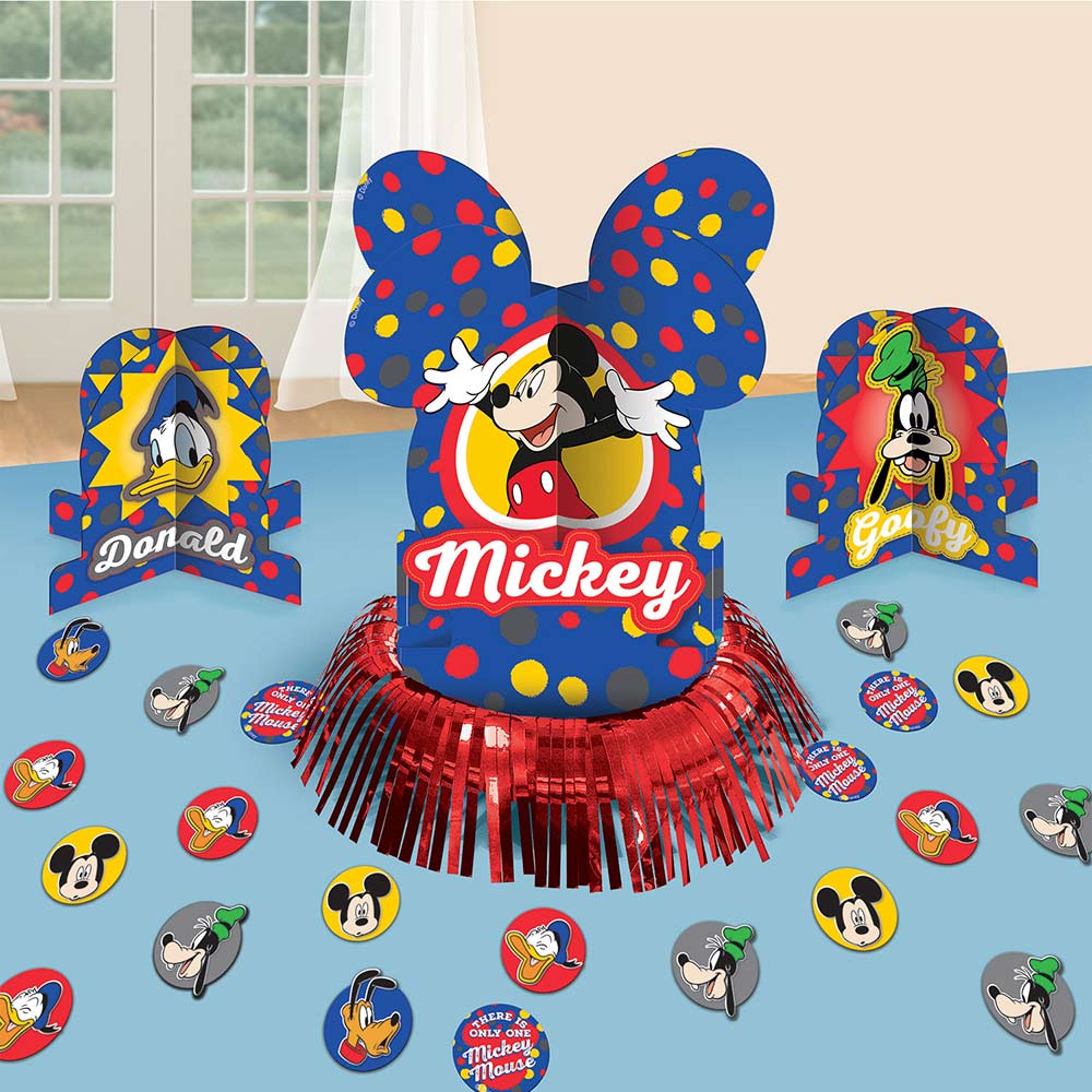 Kit para decorar mesas de Mickey Mouse de 33 piezas