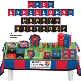 Pack Fiesta Cumpleaños FC Barcelona 44 piezas