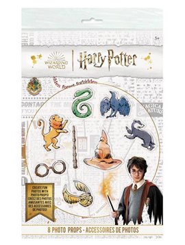 Kit de 8 Accesorios para Photocall Harry Potter